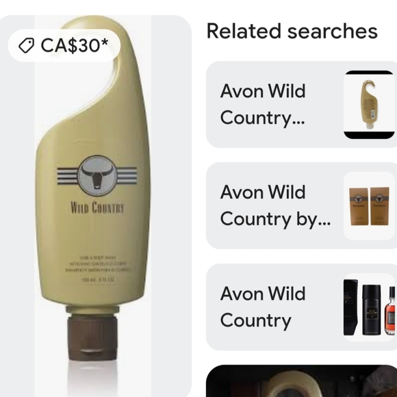 Hair and body wash (Avon) Wild country - Picture 4 of 4